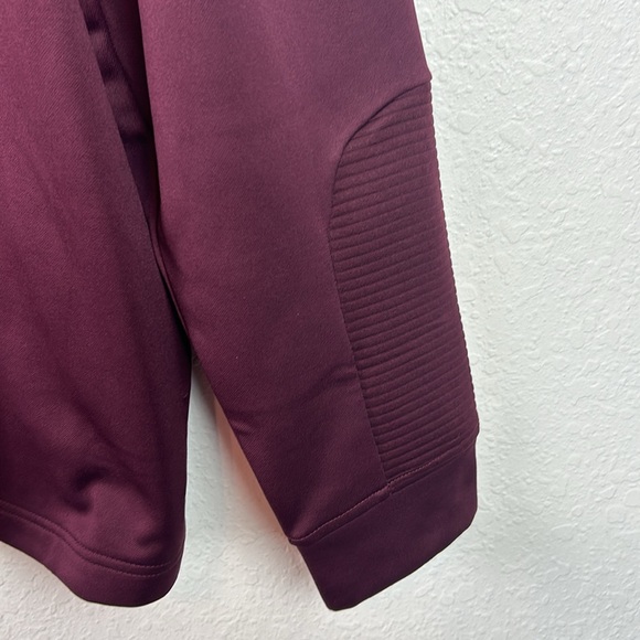 NWT Callaway Mens Burgundy Red 1/4 Zip Pullover Opti Dri Golf Sweatshirt Small - Picture 6 of 10